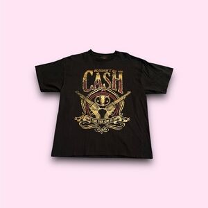 Vintage Johnny Cash don’t take your guns to town Zion rootswear t-shirt